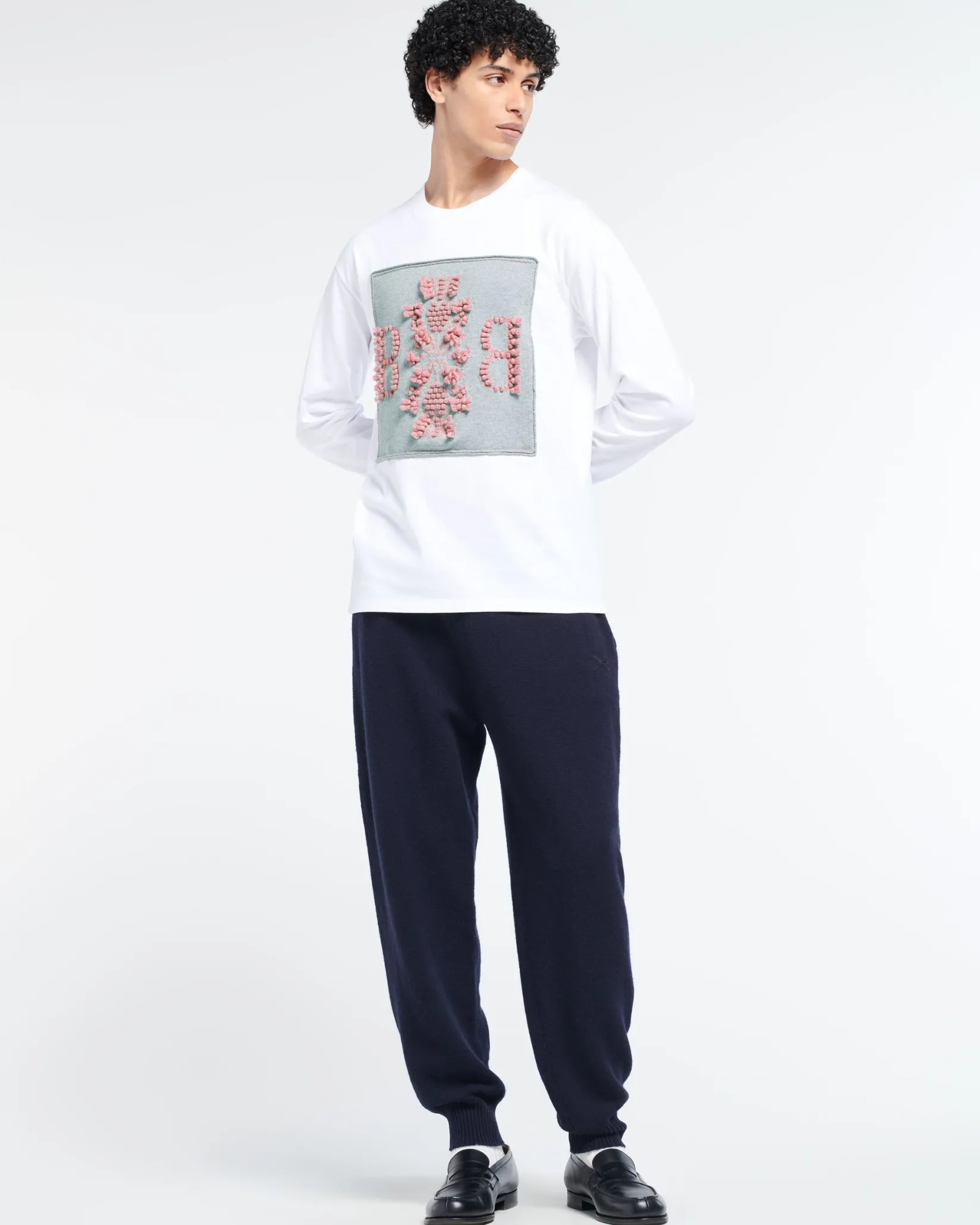 Barrie B Label cashmere trousers