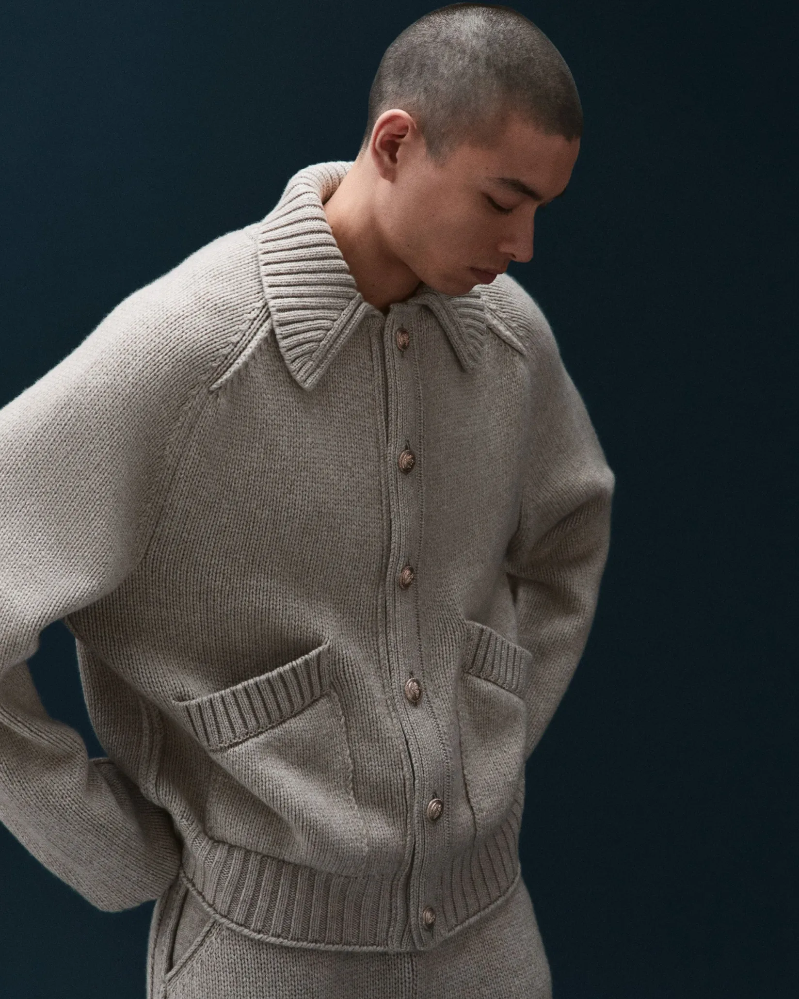 Barrie B Label cashmere trousers