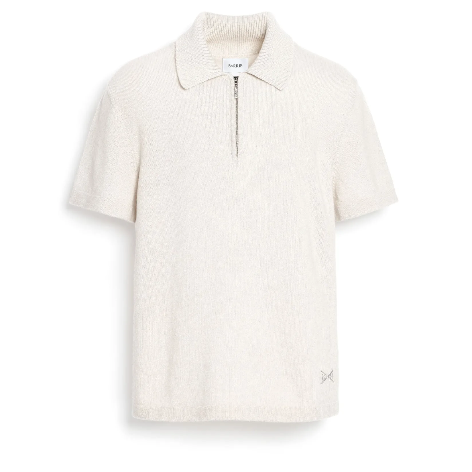 Barrie B Label cashmere zip-neck top