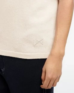 Barrie B Label cashmere zip-neck top
