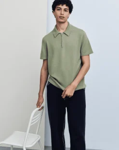 Barrie B Label cashmere zip-neck top