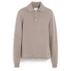 Barrie B Label polo-collar sweater in cashmere