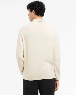 Barrie B Label polo-collar sweater in cashmere