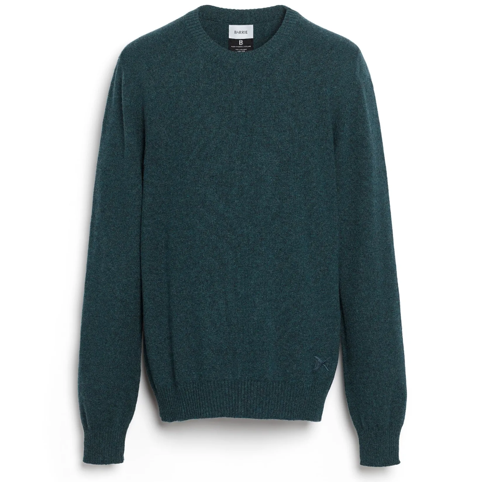 Barrie B Label round-neck cashmere jumper