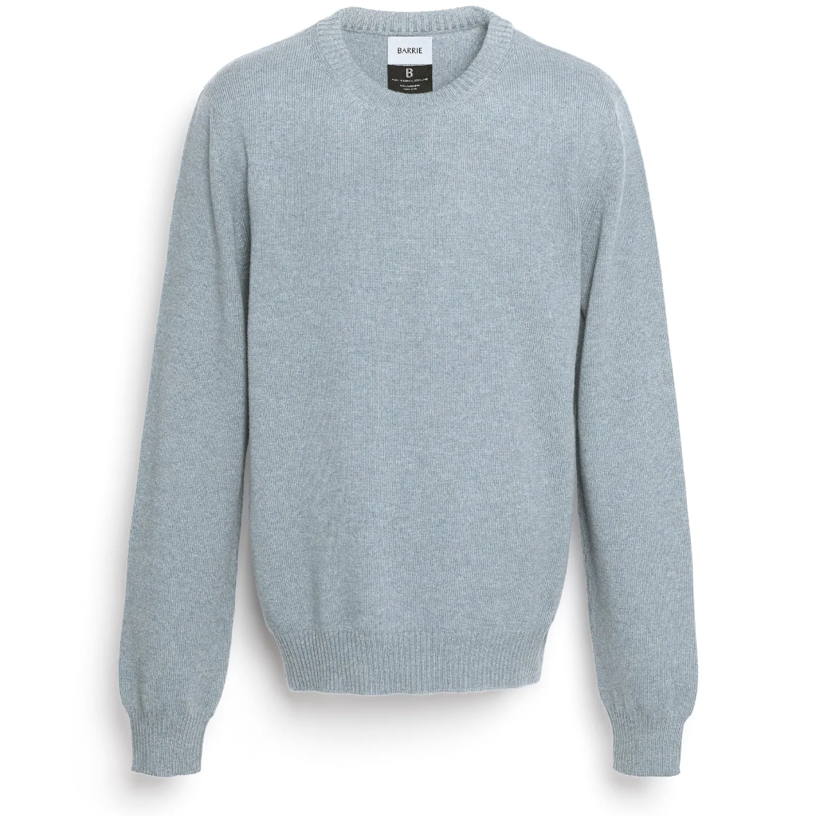 Barrie B Label round-neck cashmere jumper