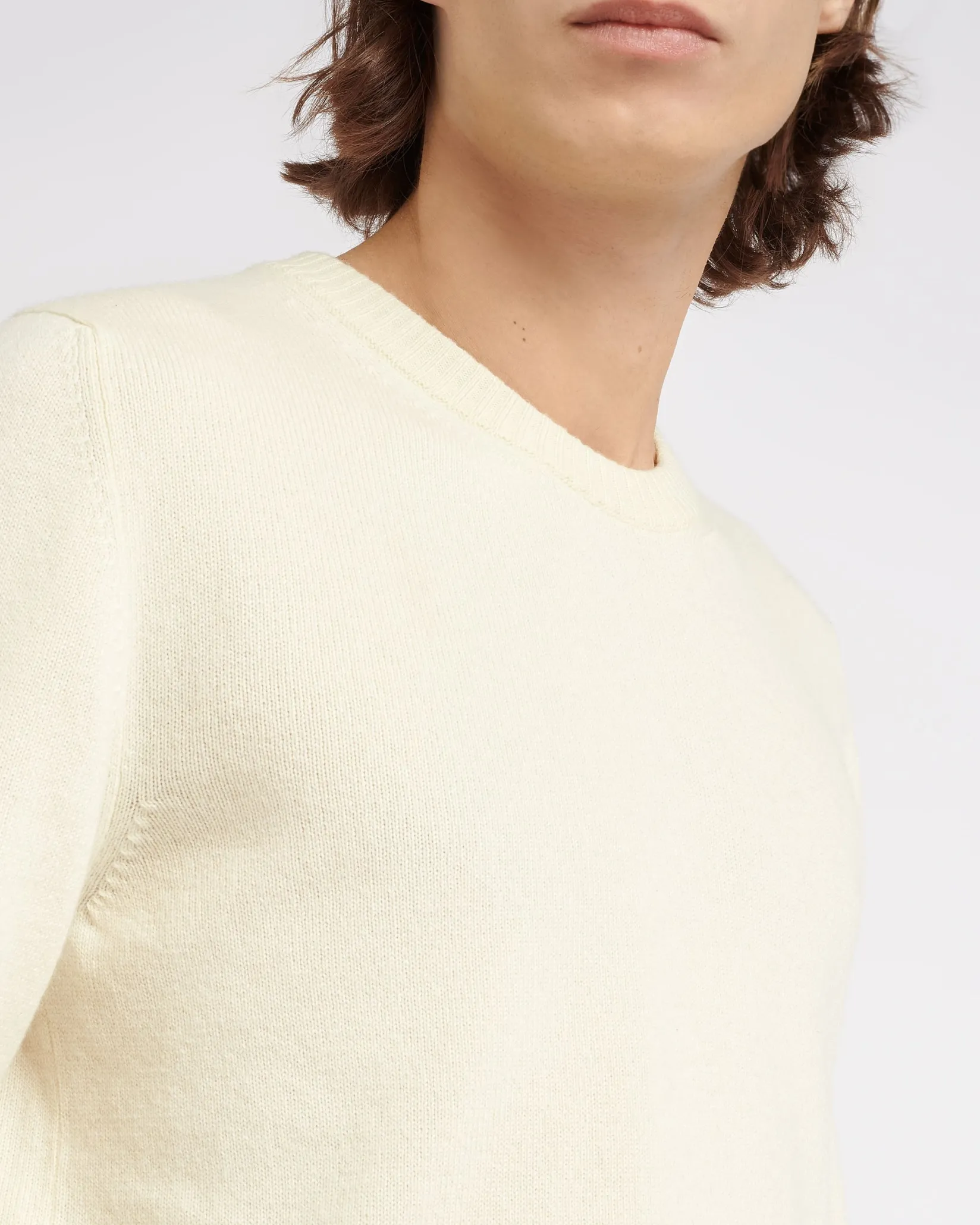 Barrie B Label round-neck cashmere jumper