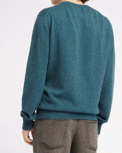 Barrie B Label round-neck cashmere jumper