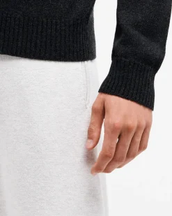 Barrie B Label round-neck cashmere jumper