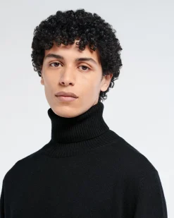 Barrie B Label turtleneck cashmere jumper