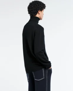 Barrie B Label turtleneck cashmere jumper
