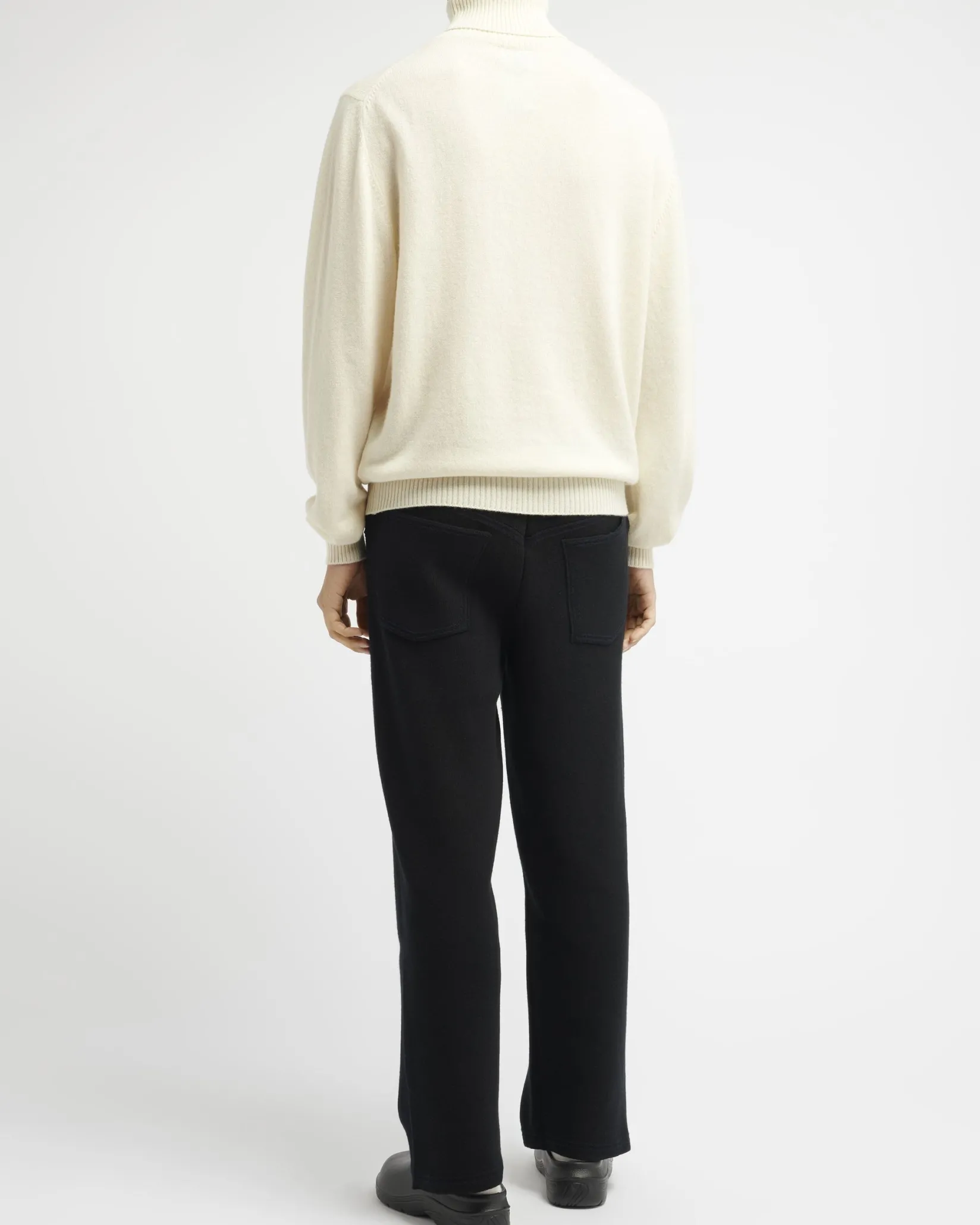 Barrie B Label turtleneck cashmere jumper