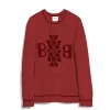 Barrie 3D logo cashmere jumper