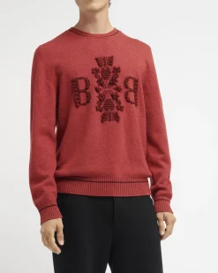 Barrie 3D logo cashmere jumper