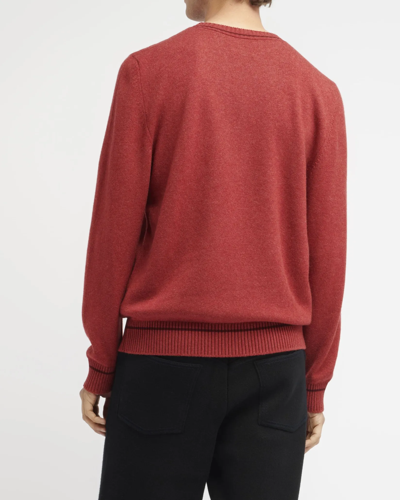 Barrie 3D logo cashmere jumper