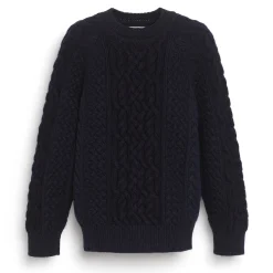 Women Barrie Cable-knit cashmere jumper