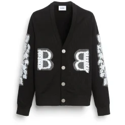 Women Barrie Cardigan in cotton with a cashmere B logo