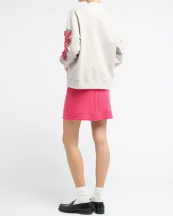 Women Barrie Cardigan in cotton with a cashmere B logo