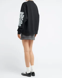 Women Barrie Cardigan in cotton with a cashmere B logo