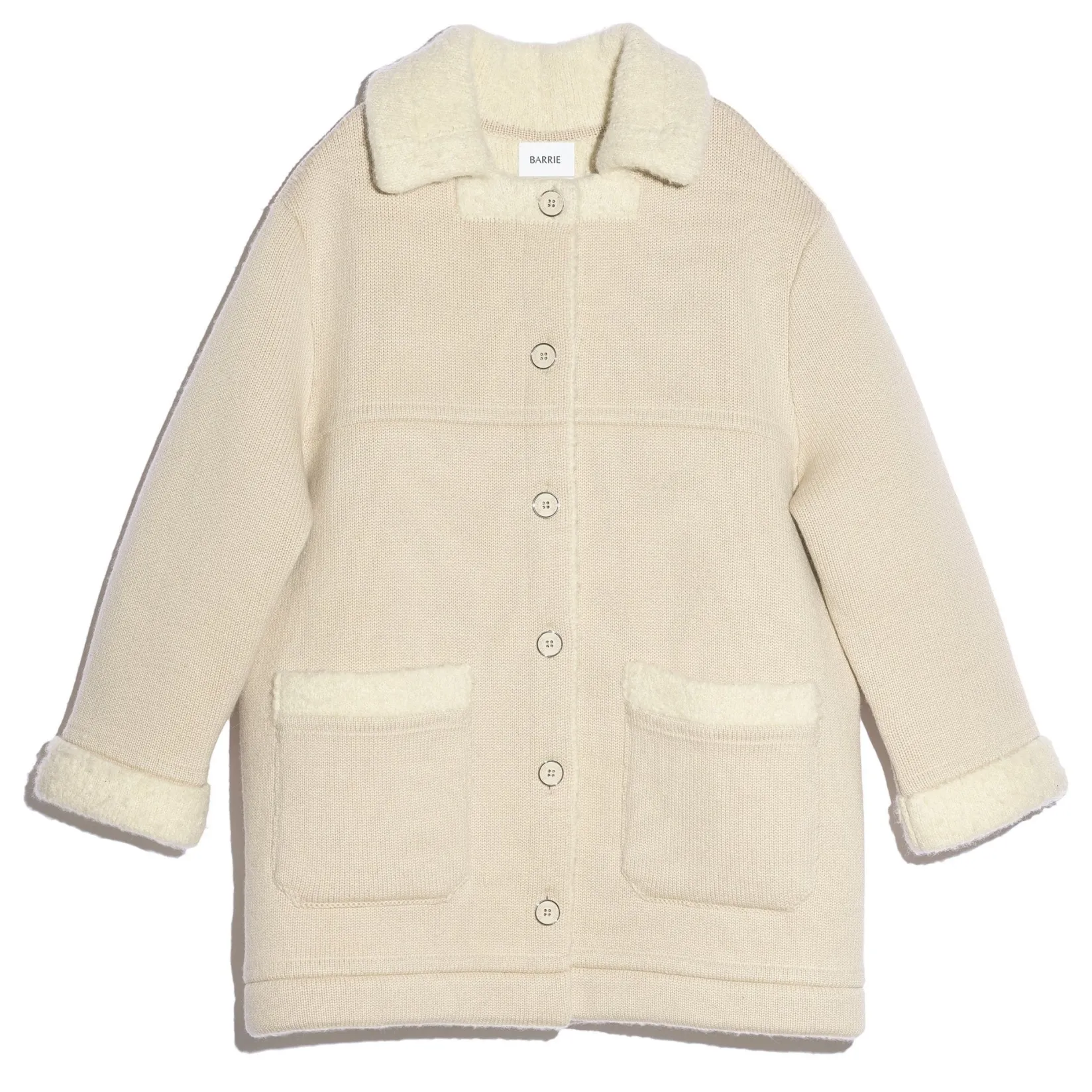 Women Barrie Cashmere and Apalca pea Coat