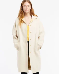 Women Barrie Cashmere and cotton coat
