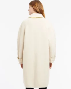 Women Barrie Cashmere and cotton coat