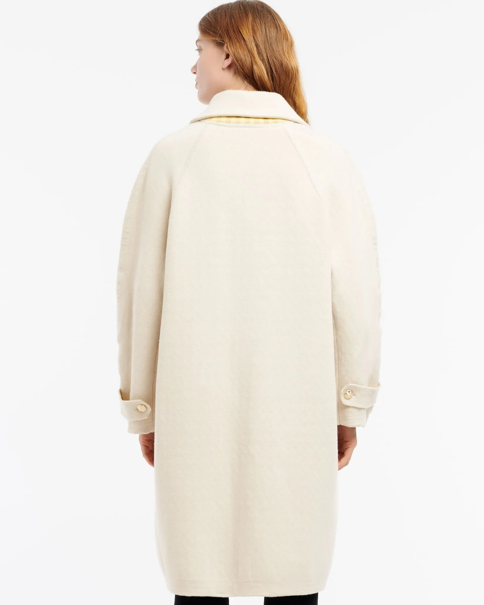 Women Barrie Cashmere and cotton coat