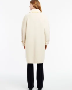 Women Barrie Cashmere and cotton coat