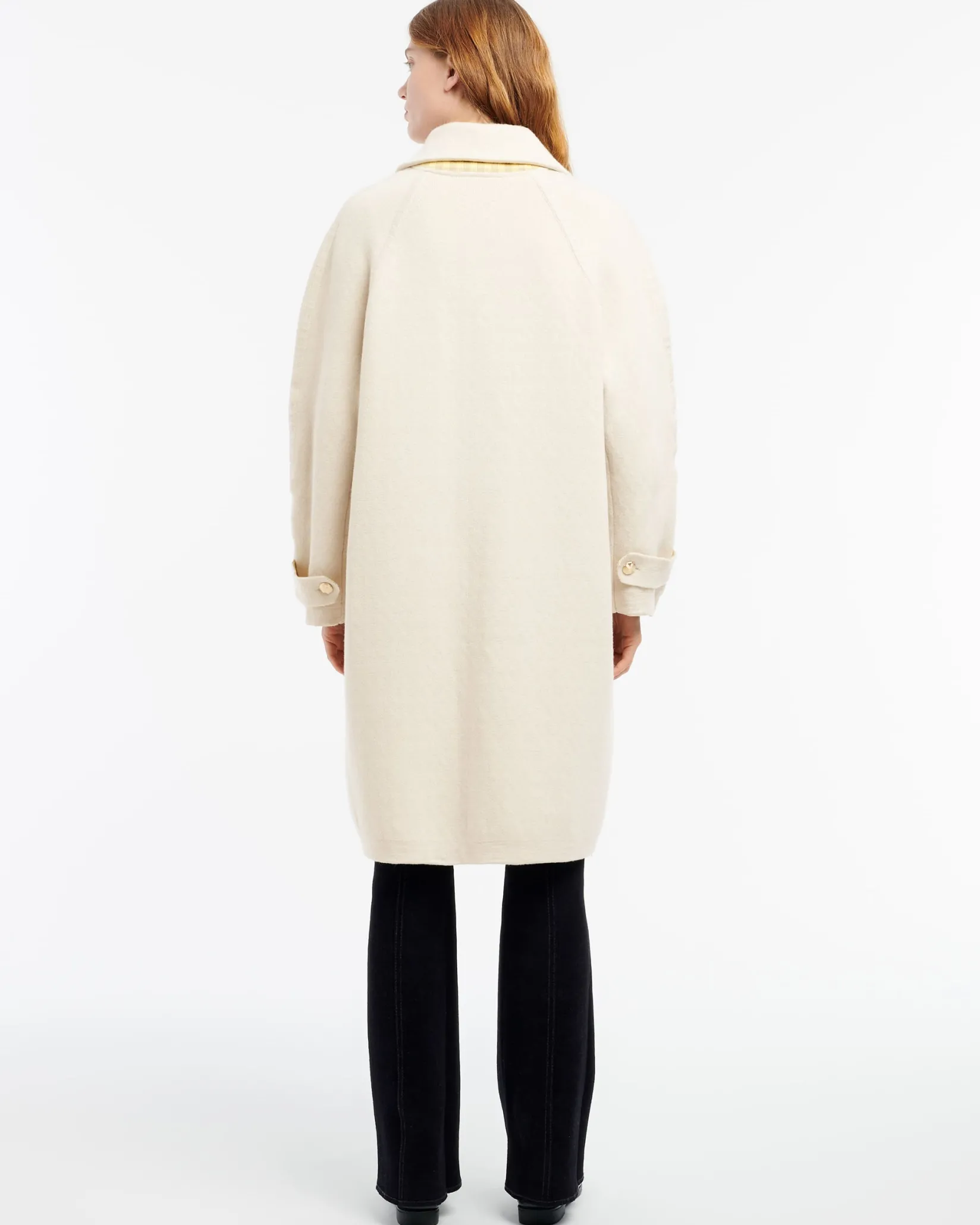 Women Barrie Cashmere and cotton coat