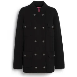 Women Barrie Cashmere and cotton military-style jacket
