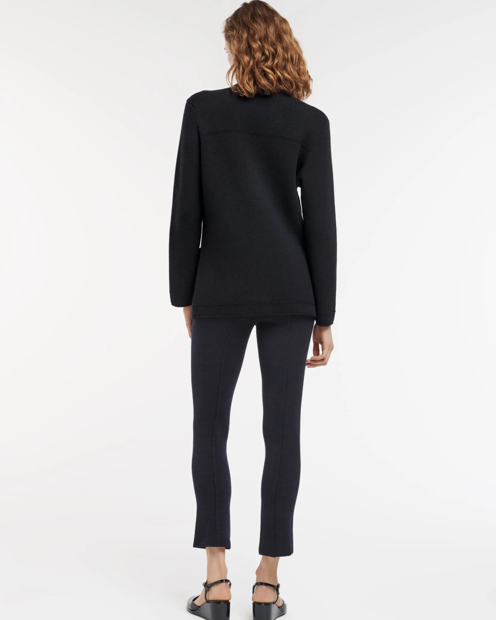 Women Barrie Cashmere and cotton military-style jacket
