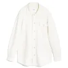 Barrie Cashmere and cotton overshirt