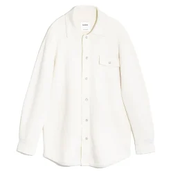 Barrie Cashmere and cotton overshirt