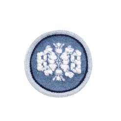 Barrie Cashmere and cotton patch