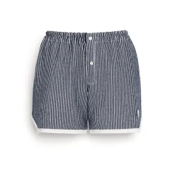 Women Barrie Cashmere and cotton striped shorts