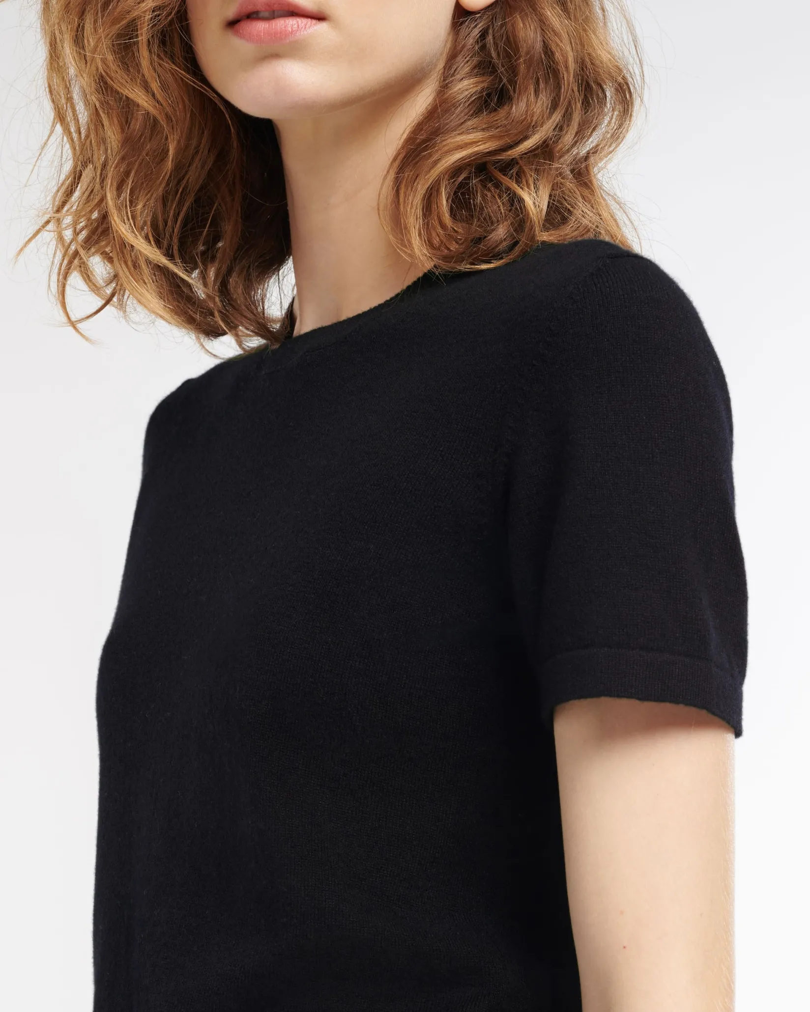 Women Barrie Cashmere and silk top