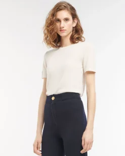 Women Barrie Cashmere and silk top