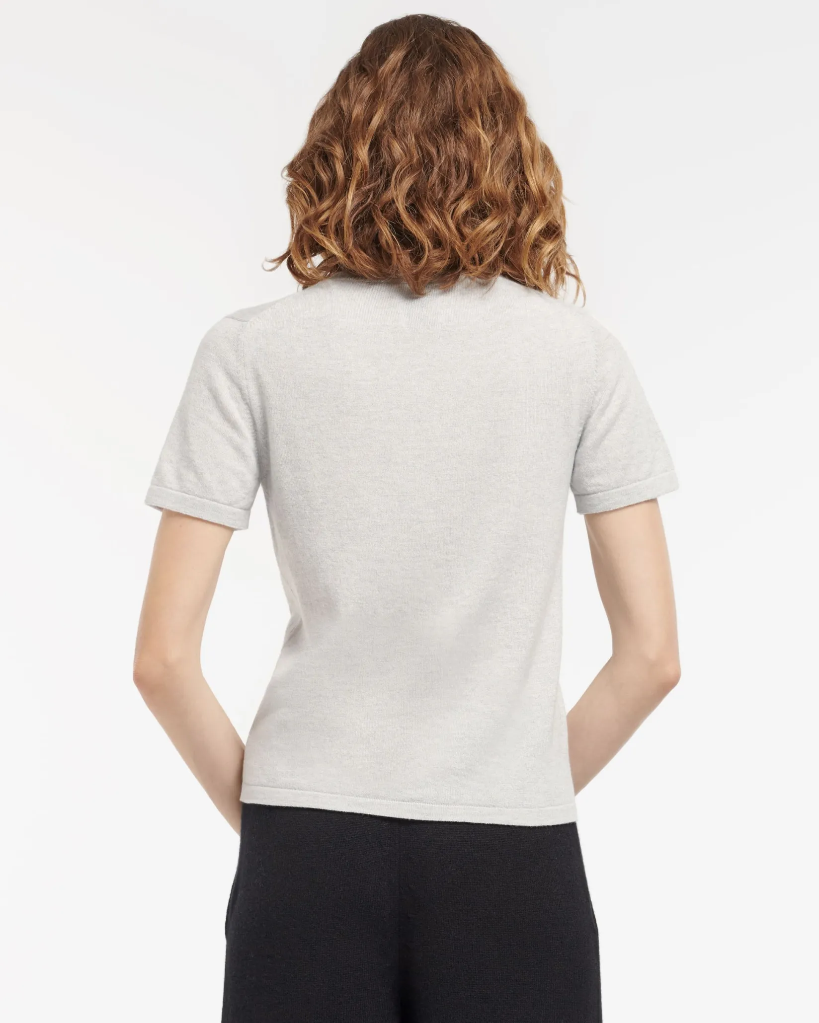 Women Barrie Cashmere and silk top