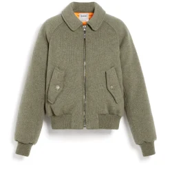 Women Barrie Cashmere and wool bomber jacket