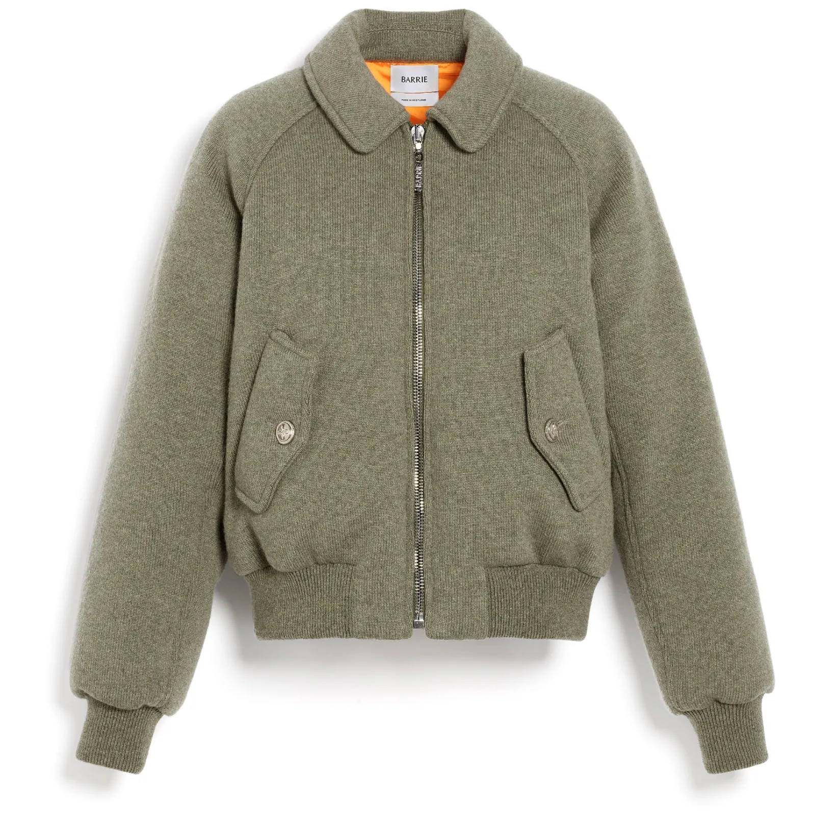 Women Barrie Cashmere and wool bomber jacket
