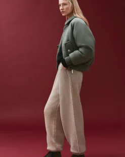 Women Barrie Cashmere and wool bomber jacket