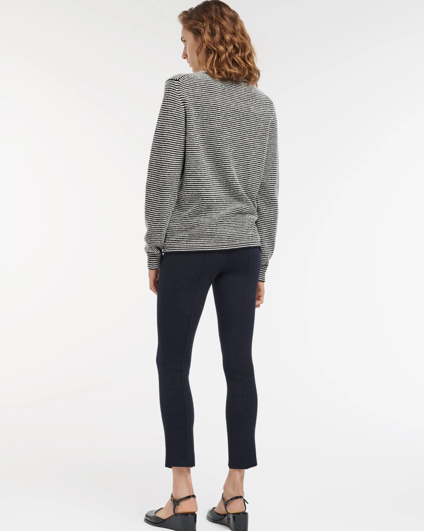 Women Barrie Cashmere and wool leggings