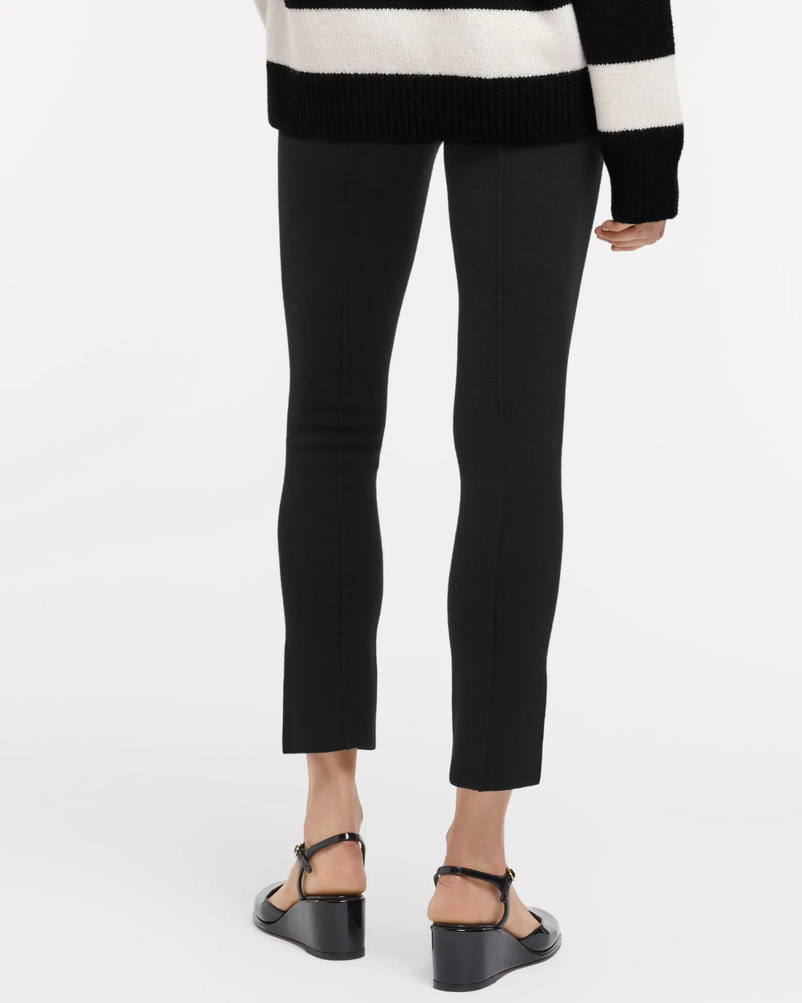 Women Barrie Cashmere and wool leggings
