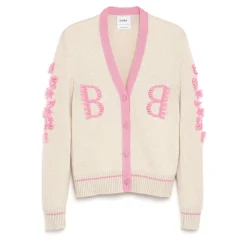 Women Barrie Cashmere B logo V-neck cardigan