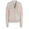 Women Barrie Cashmere B logo V-neck cardigan