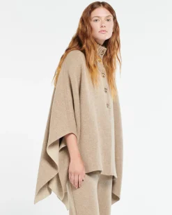 Women Barrie Cashmere cape