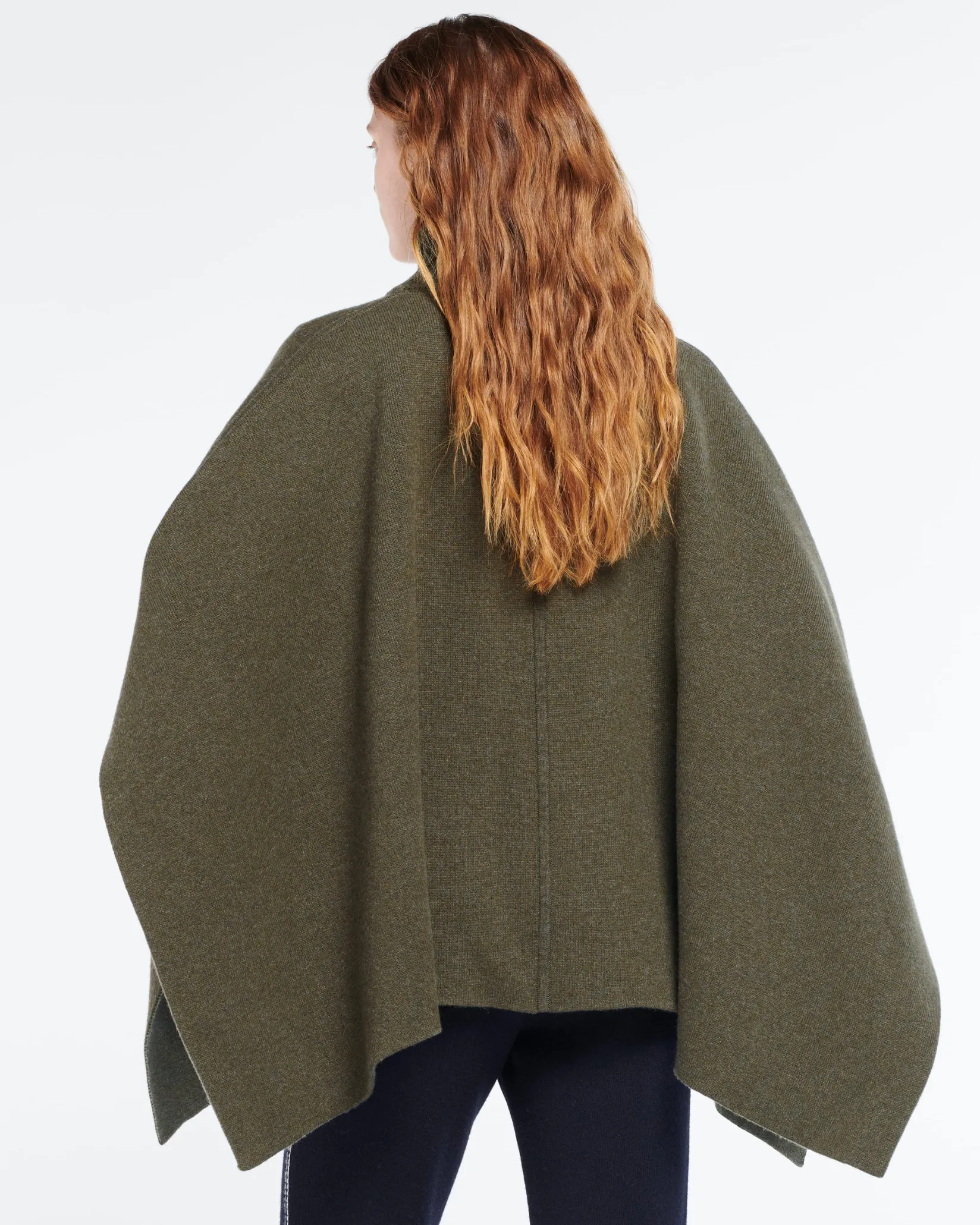 Women Barrie Cashmere cape