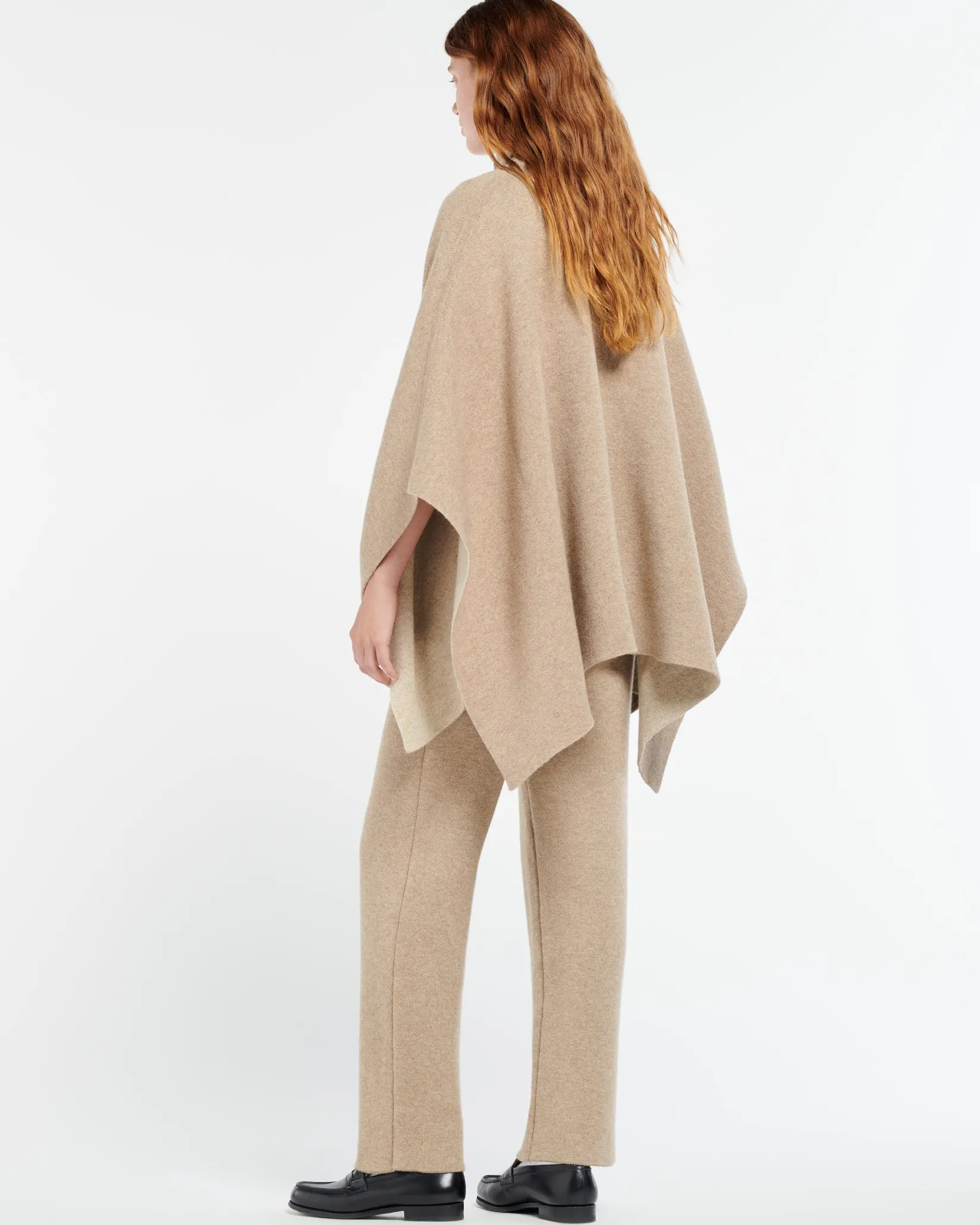 Women Barrie Cashmere cape