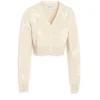 Women Barrie Cashmere cardigan with a floral motif