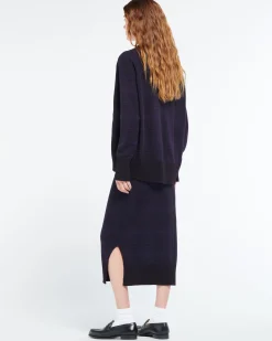 Women Barrie Cashmere cardigan with a tartan motif