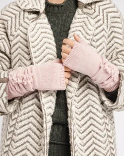 Women Barrie Cashmere fingerless gloves